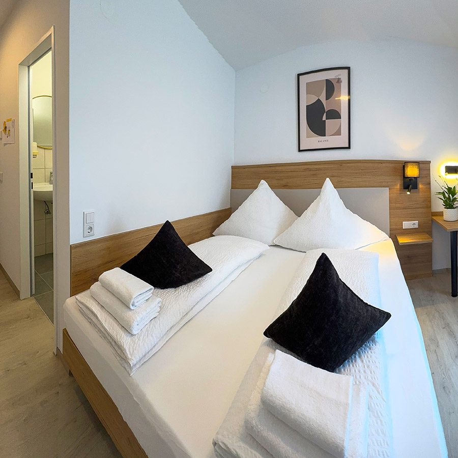 Doppelzimmer Queensize ohne Balkon