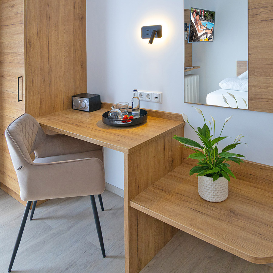 Komfort Einzelzimmer mit Balkon
