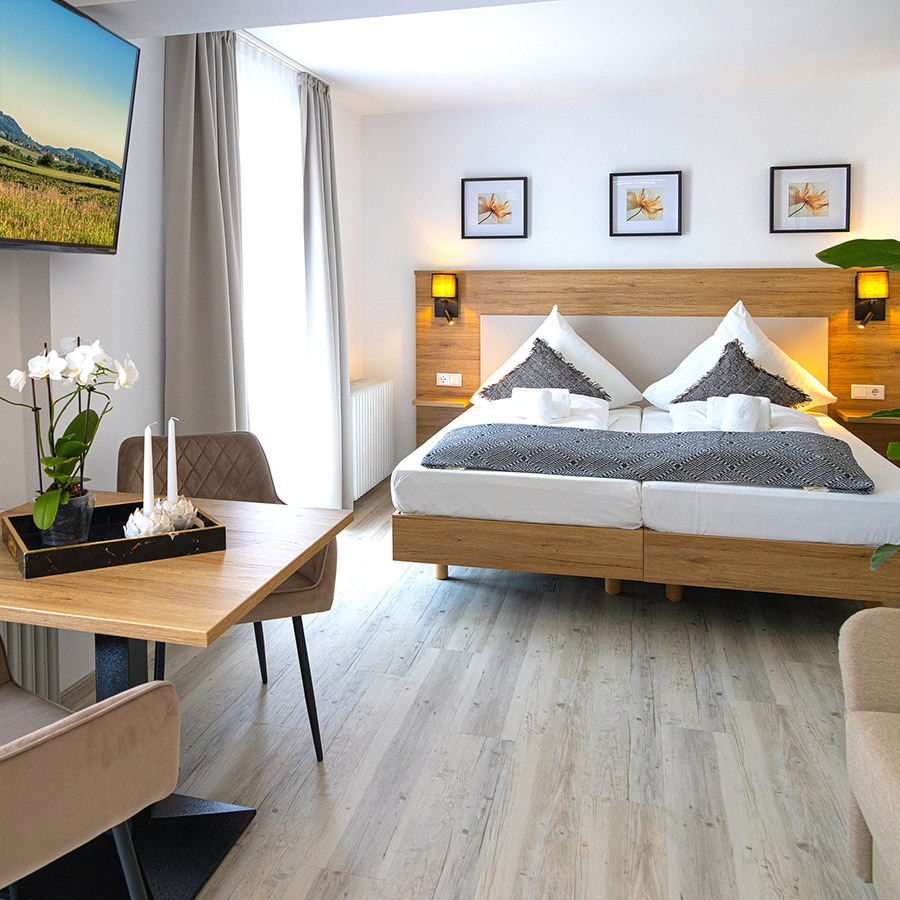 Superior Studio Appartement mit Balkon