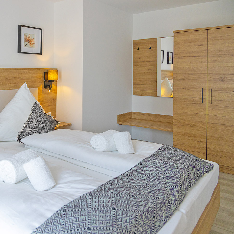 Superior Studio Appartement mit Balkon
